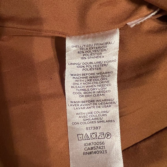 LOFT Brown Suede Moto Jacket - Picture 6 of 7